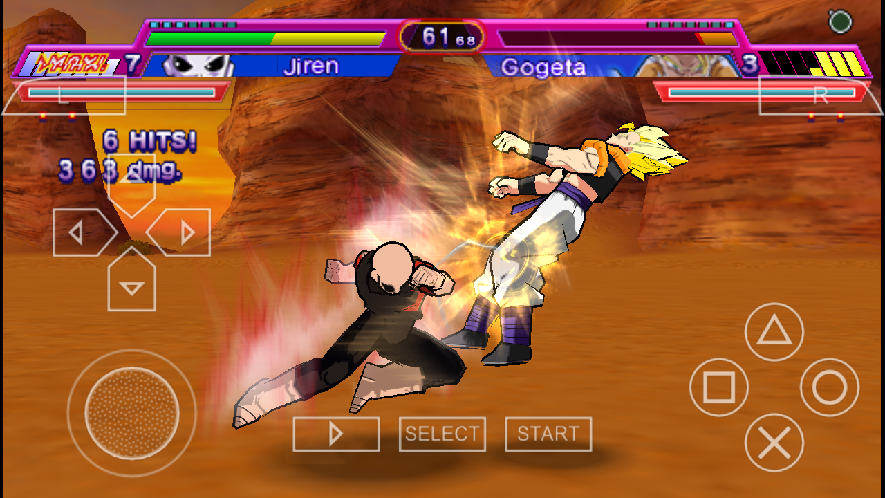 Dragon ball z game for ppsspp emulator android